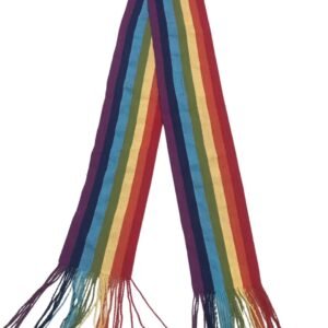 chalina-qero-arco-iris K'uychi Andean Ceremonial Scarf