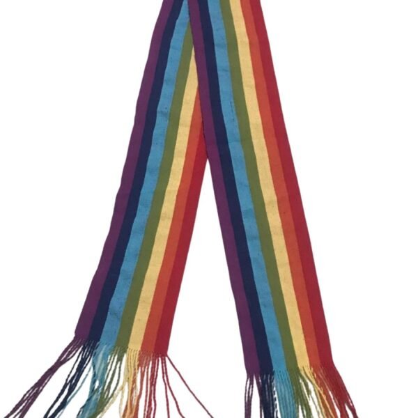 chalina-qero-arco-iris K'uychi Andean Ceremonial Scarf